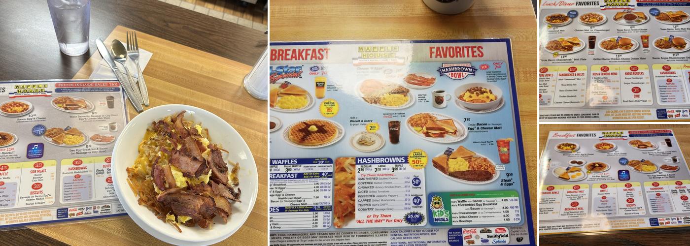 Waffle House Menu