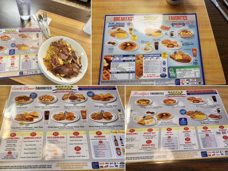 Waffle House Menu