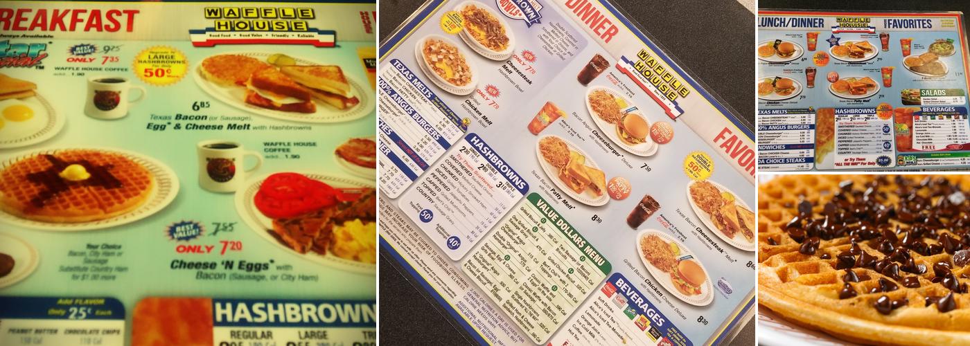 Waffle House Menu