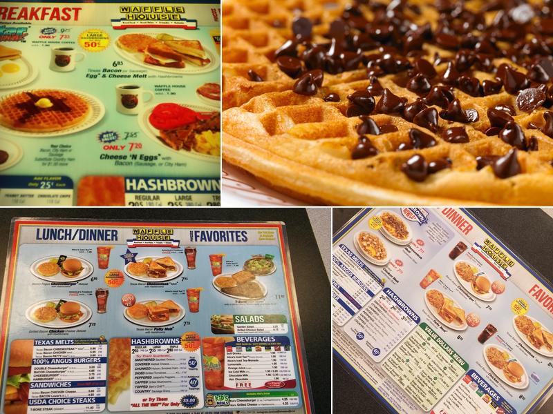 Waffle House Menu