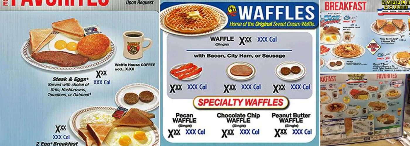 Waffle House Menu