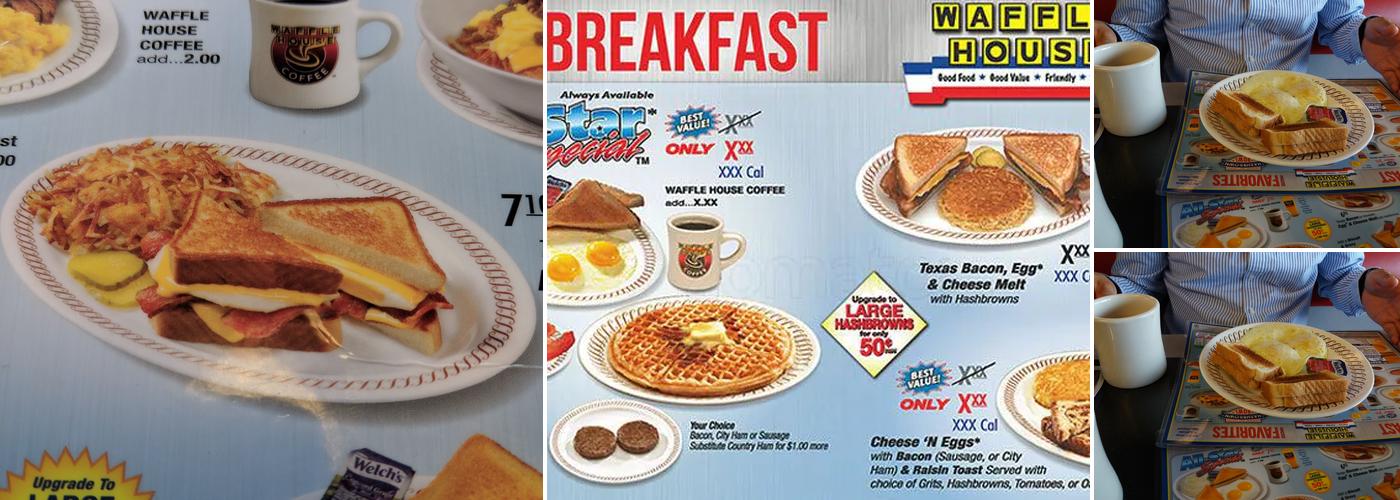 Waffle House Menu