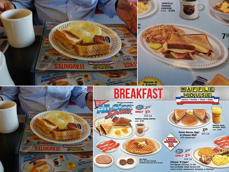Waffle House Menu