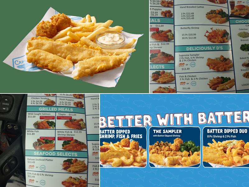 Captain D's Menu
