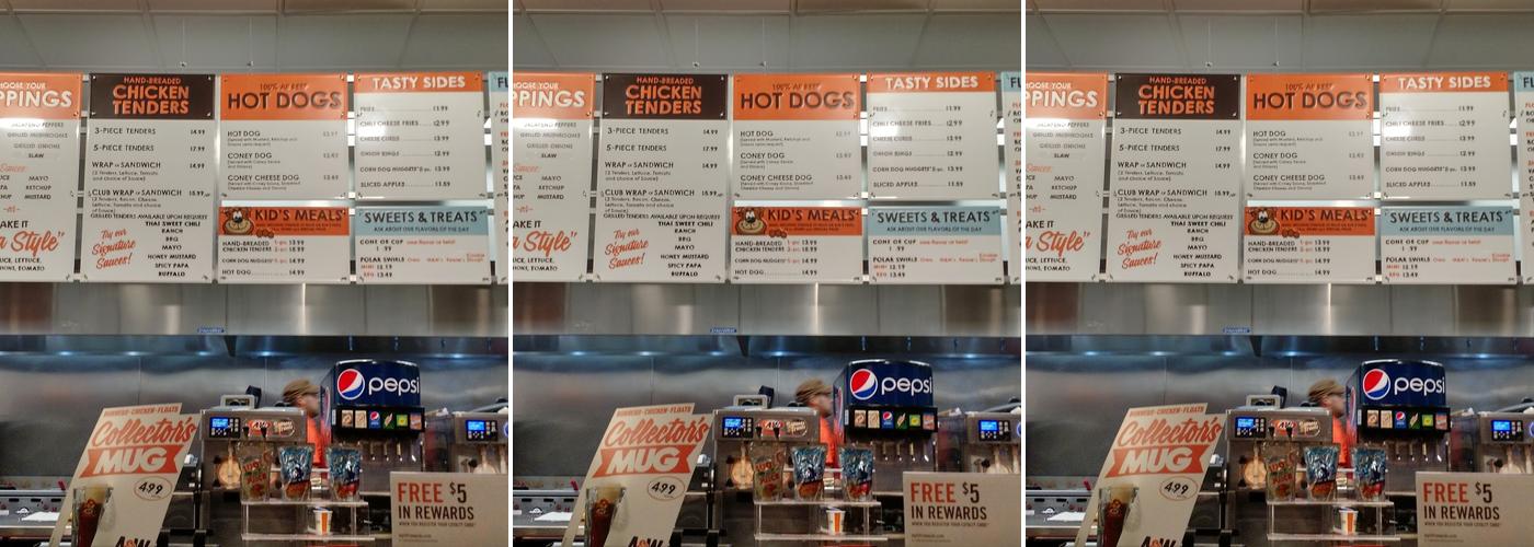 A&W Restaurant Menu