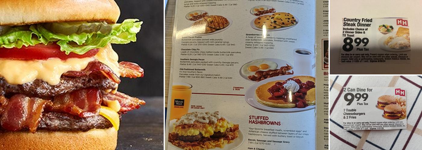 Huddle House Menu