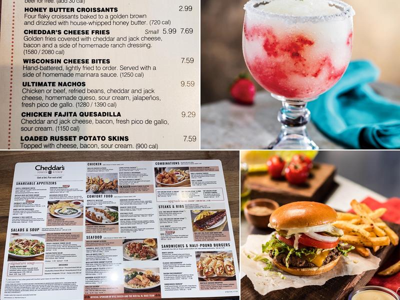 Cheddar's Scratch Kitchen Menu