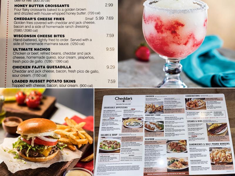 Cheddar's Scratch Kitchen Menu