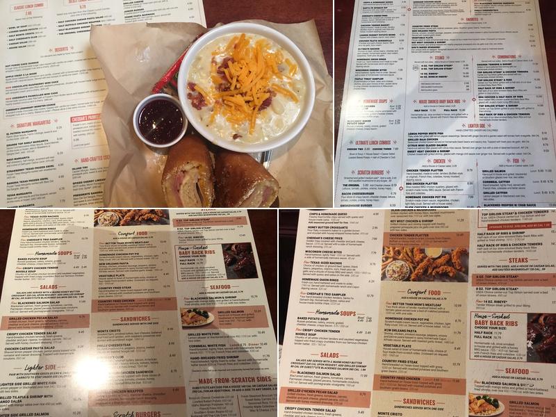 Cheddar's Scratch Kitchen – Temp. Closed Menu