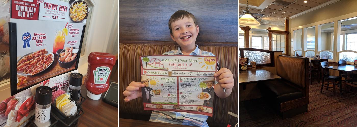 Bob Evans Menu