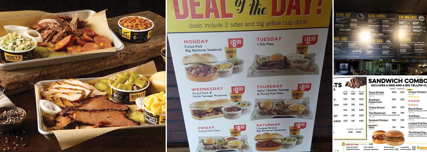 Dickey's Barbecue Pit Menu