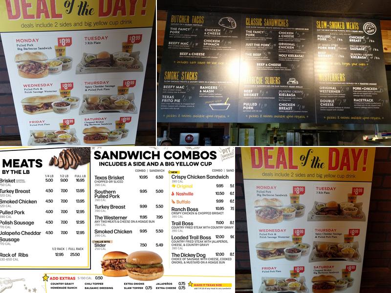 Dickey's Barbecue Pit Menu