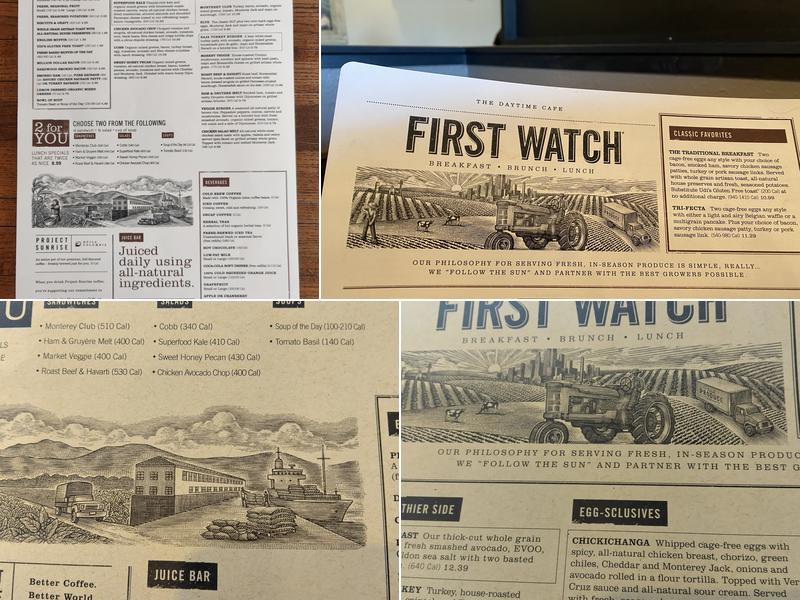 First Watch Menu