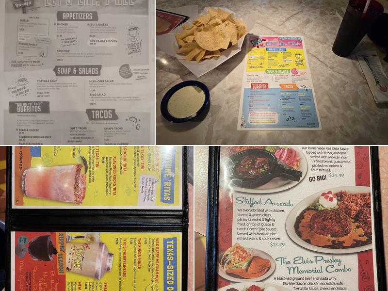 Chuy's Menu
