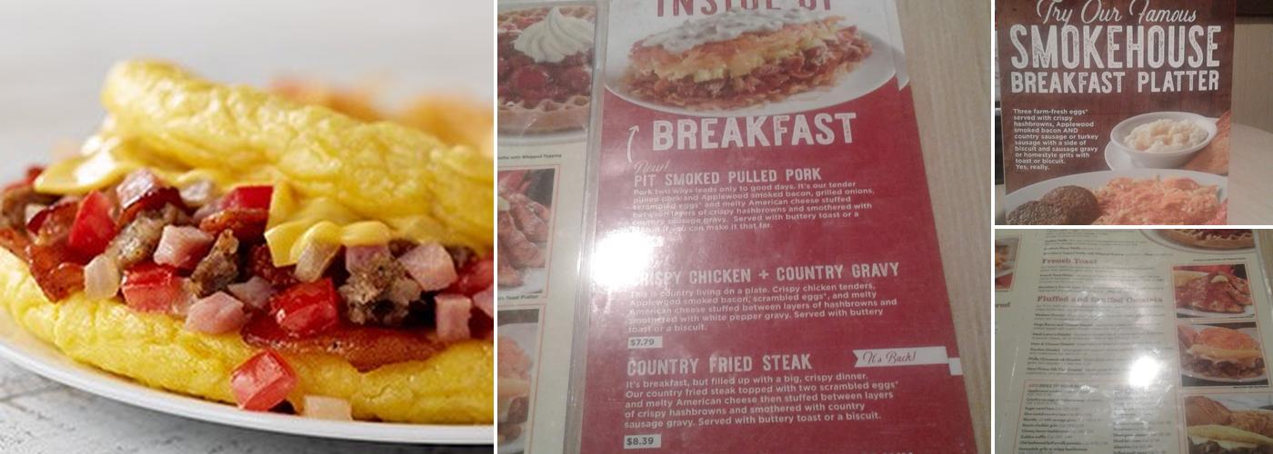 Huddle House Menu