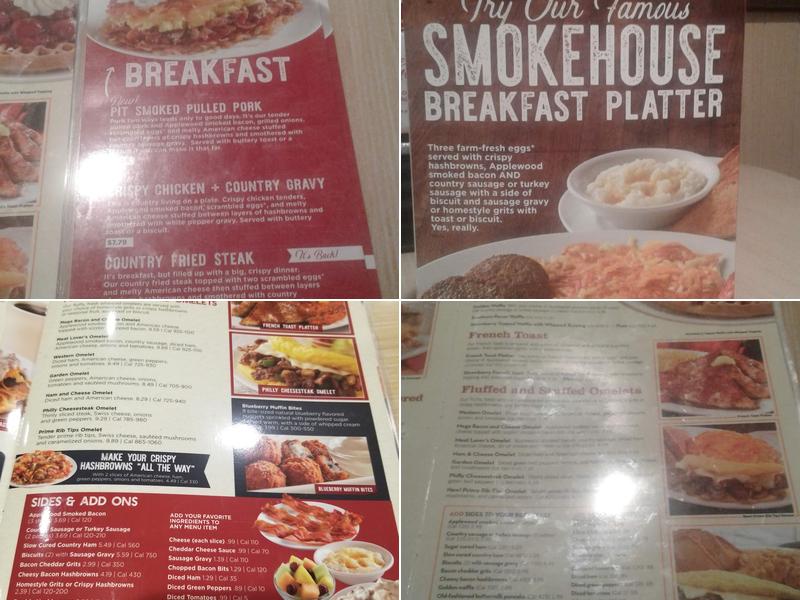 Huddle House Menu