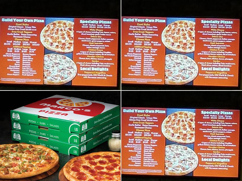 Marco's Pizza Menu