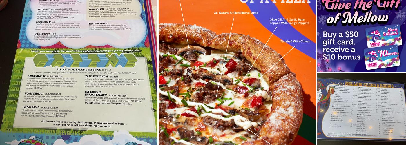 Mellow Mushroom Birmingham Menu