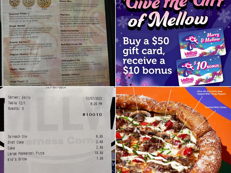 Mellow Mushroom Hoover Menu