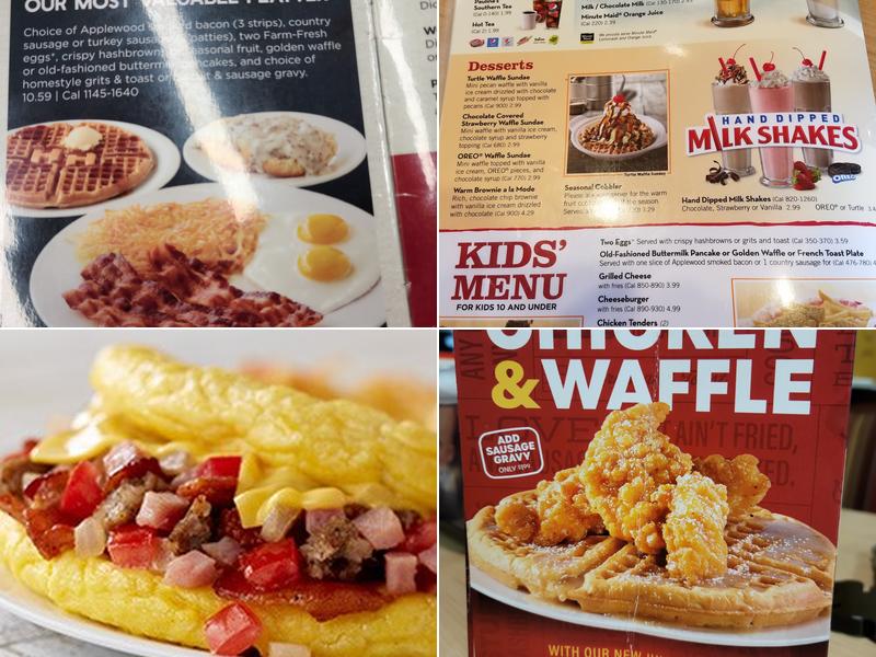 Huddle House Menu