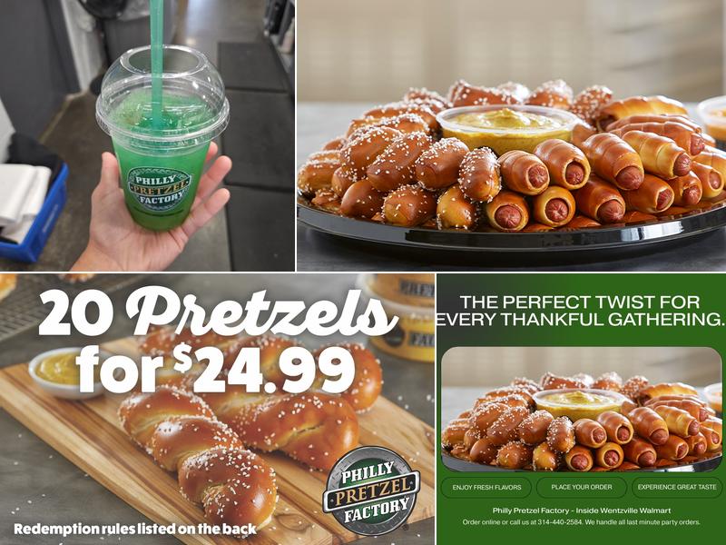 Philly Pretzel Factory 1971 Wentzville Pkwy, Wentzville