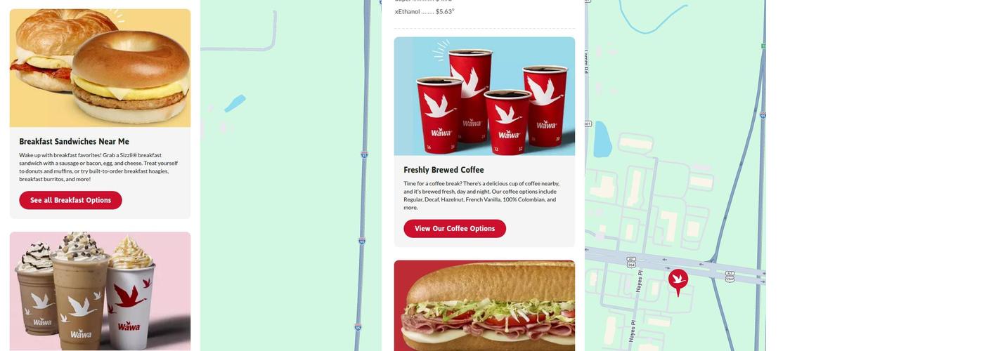 Wawa Menu