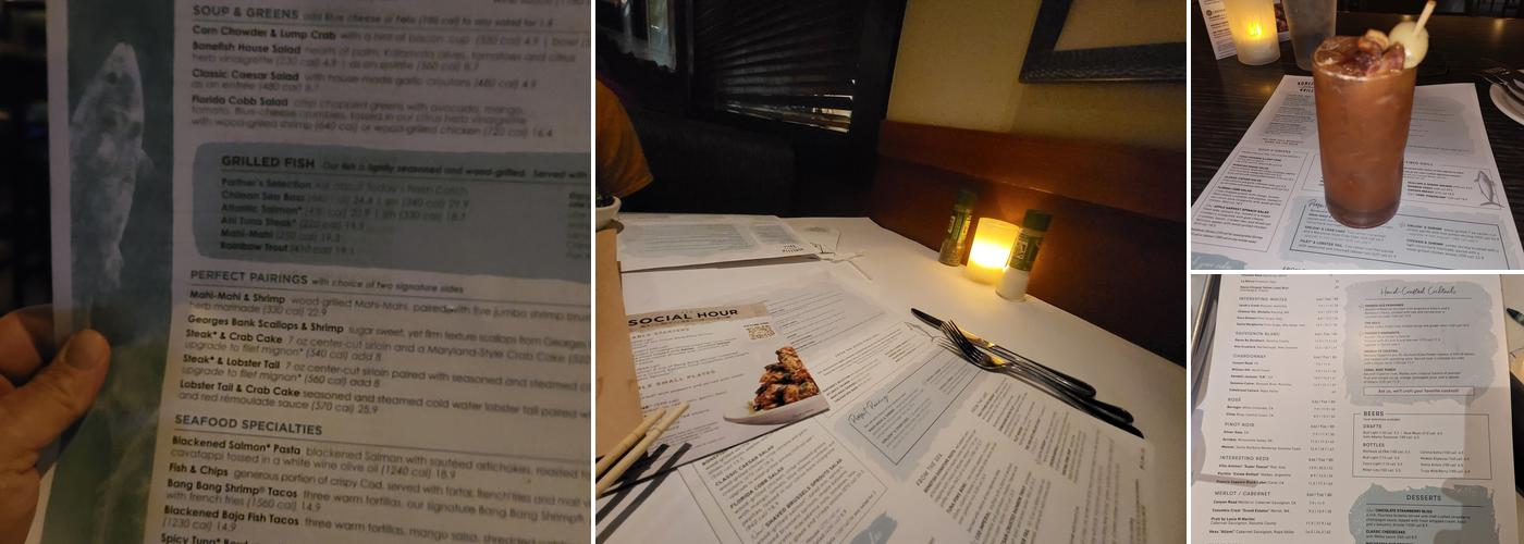 Bonefish Grill Menu