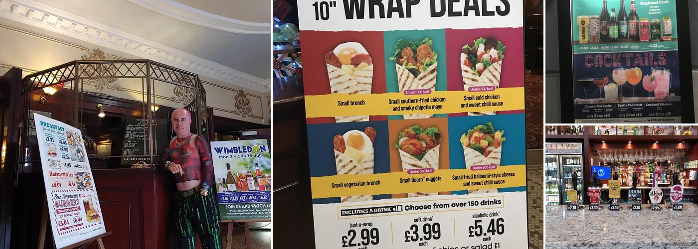 The Picture House - JD Wetherspoon Menu