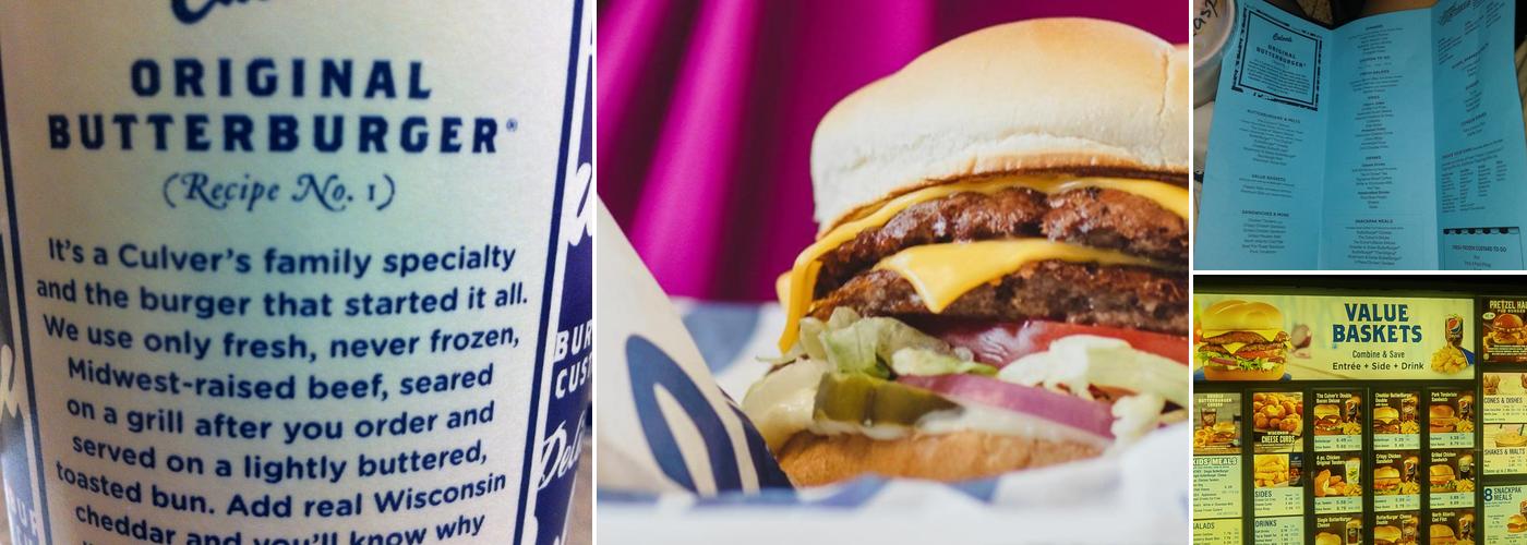 Culver’s Menu
