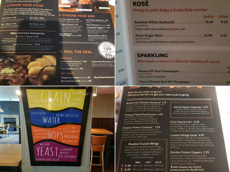 Beefeater The Duck Menu