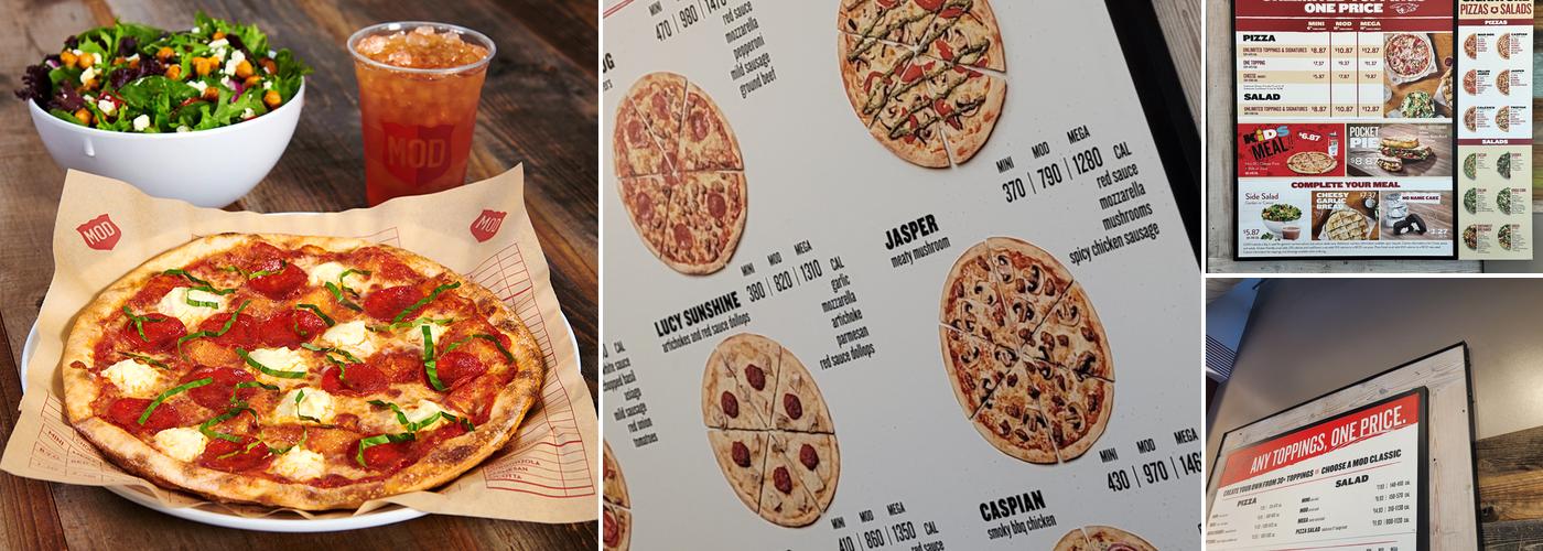 MOD Pizza Menu