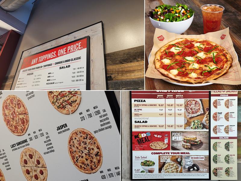 MOD Pizza Menu