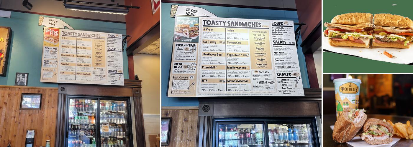 Potbelly Menu