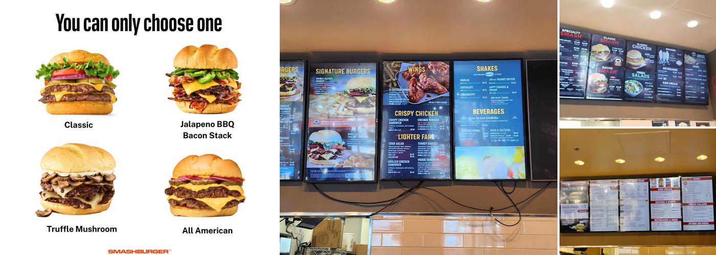 Smashburger Menu