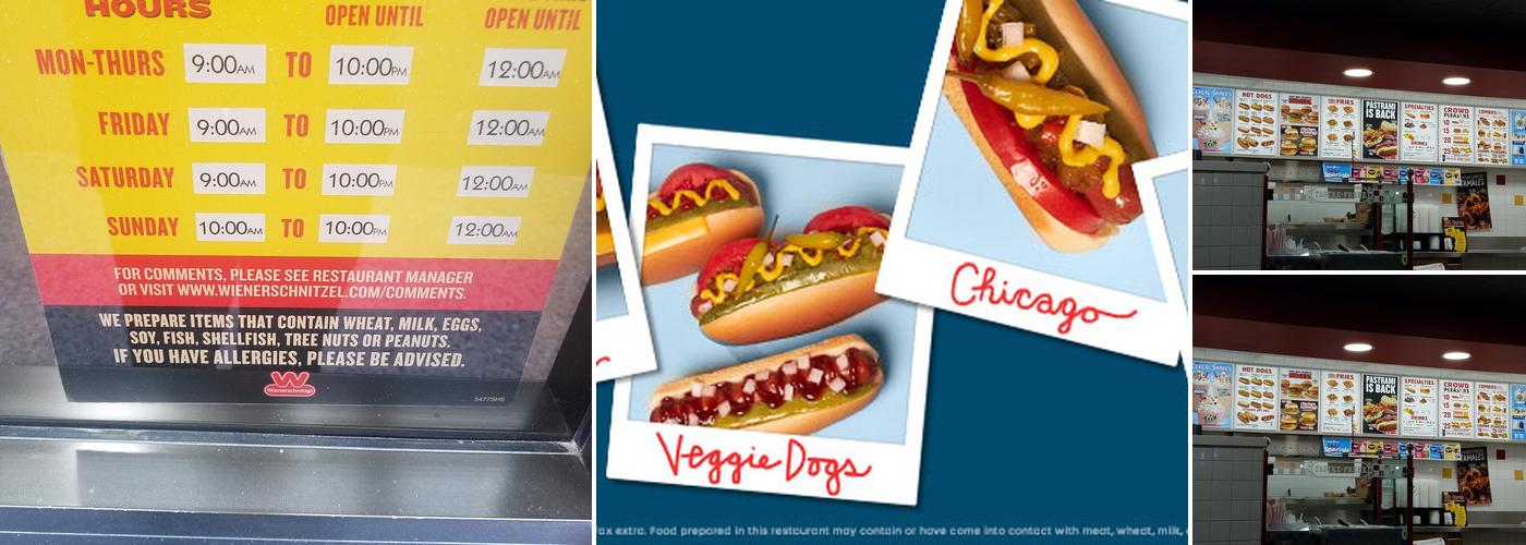 Wienerschnitzel Menu