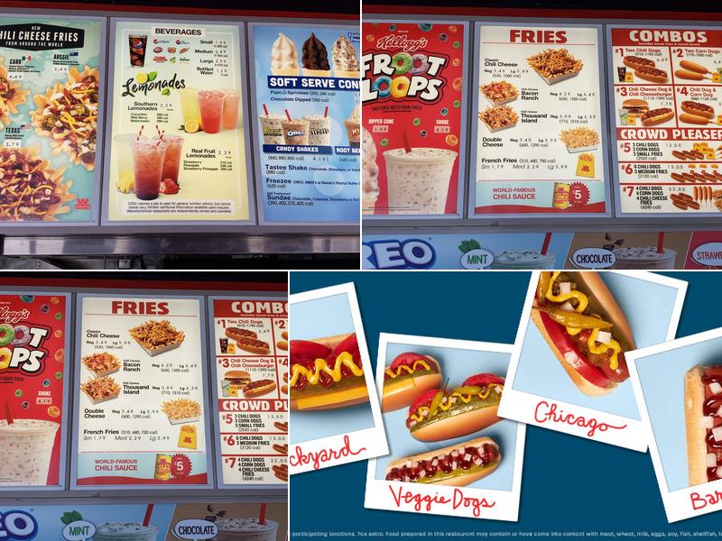 Wienerschnitzel Menu
