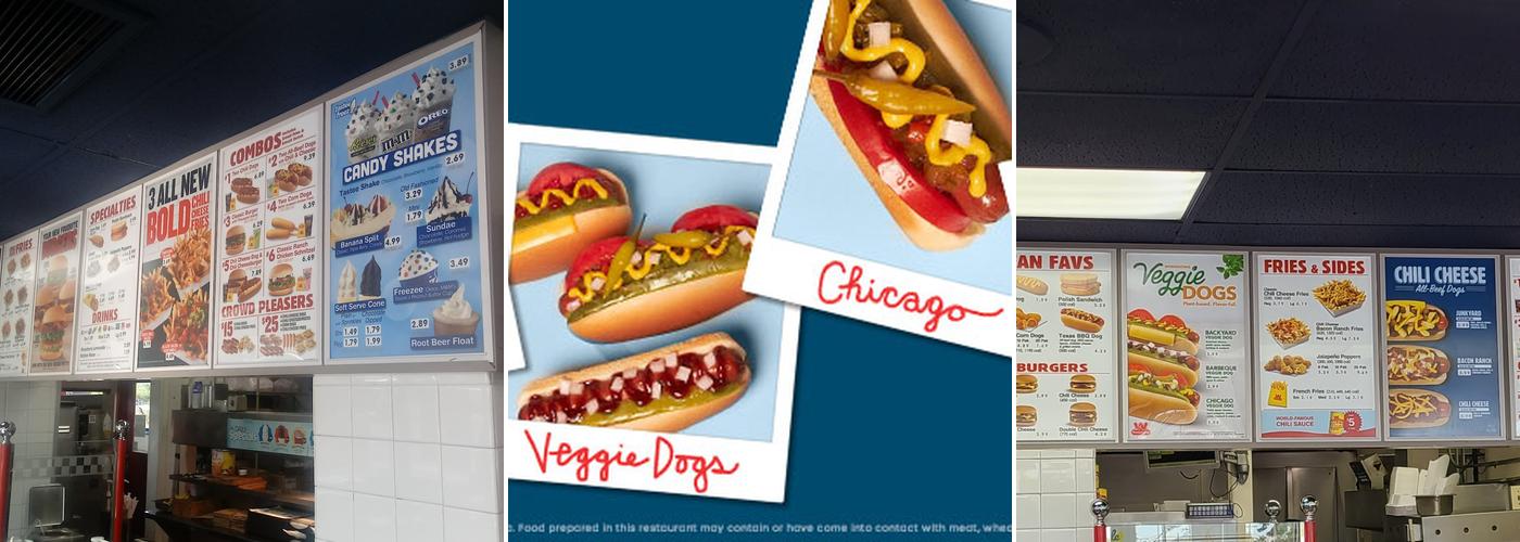 Wienerschnitzel Menu