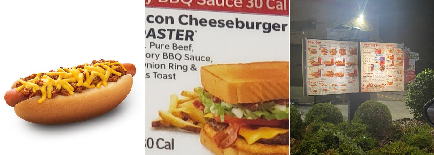 Sonic Drive-In Menu