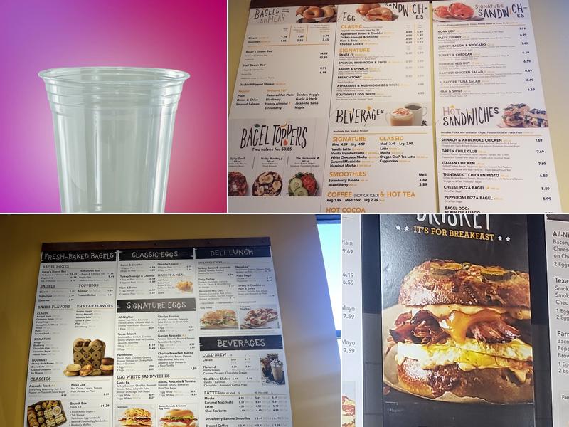 Einstein Bros. Bagels Menu