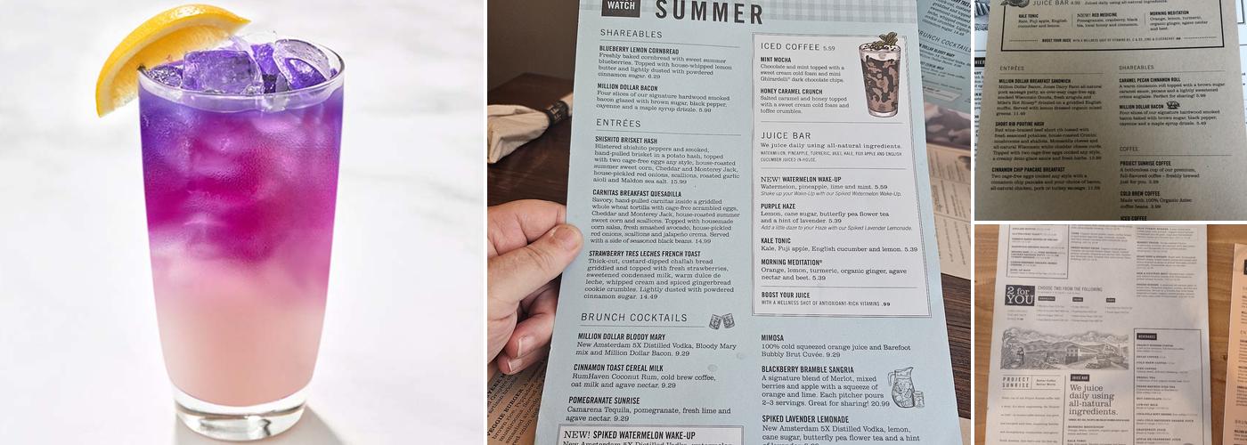 First Watch Menu