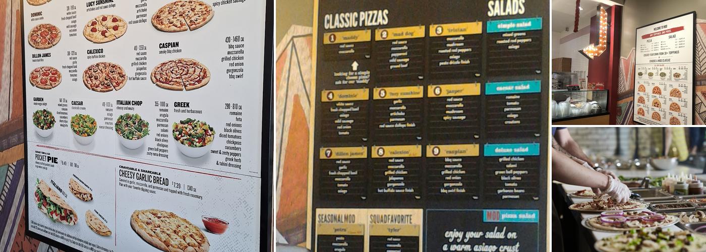 MOD Pizza Menu