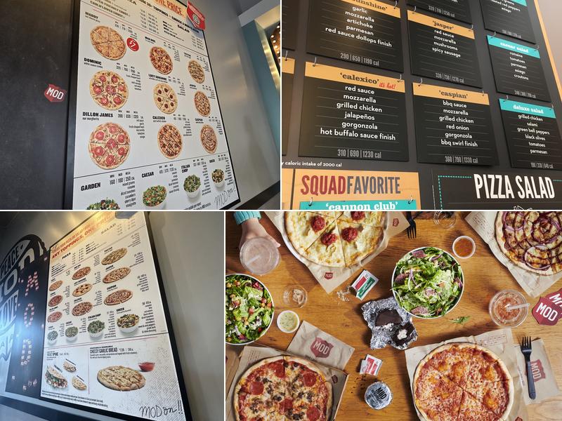 MOD Pizza Menu