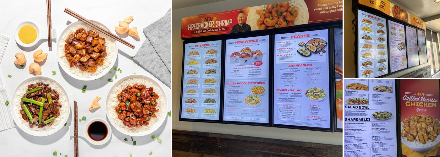 Pei Wei Asian Kitchen Menu