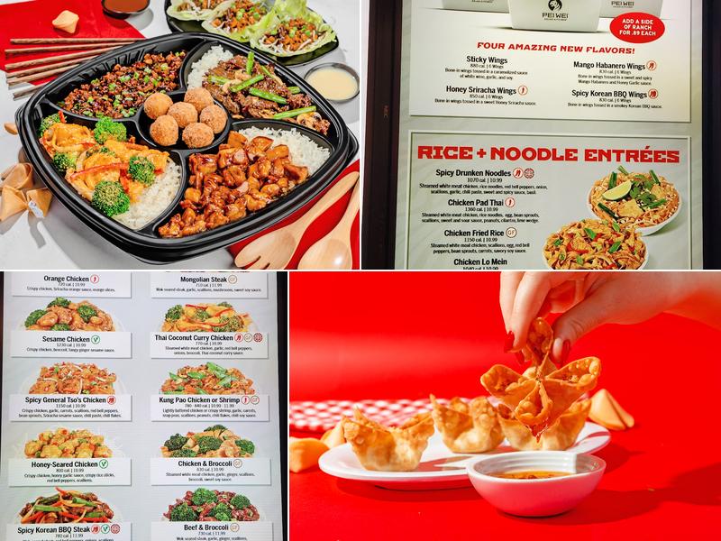 Pei Wei Asian Kitchen Menu