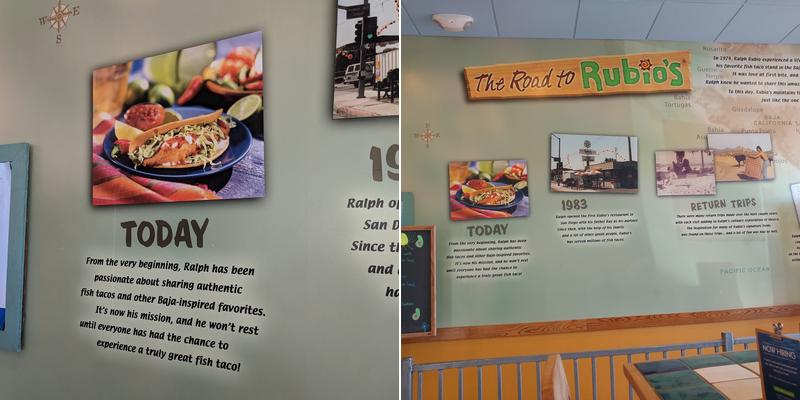 Rubio's Coastal Grill Menu