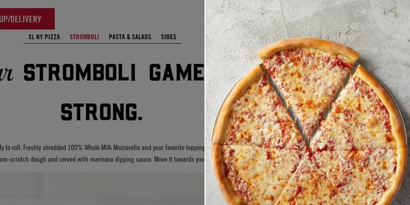 Sbarro Menu