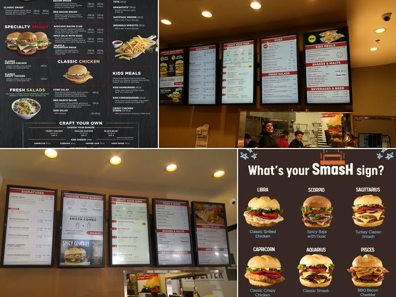 Smashburger Menu