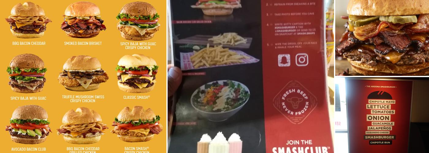 Smashburger Menu