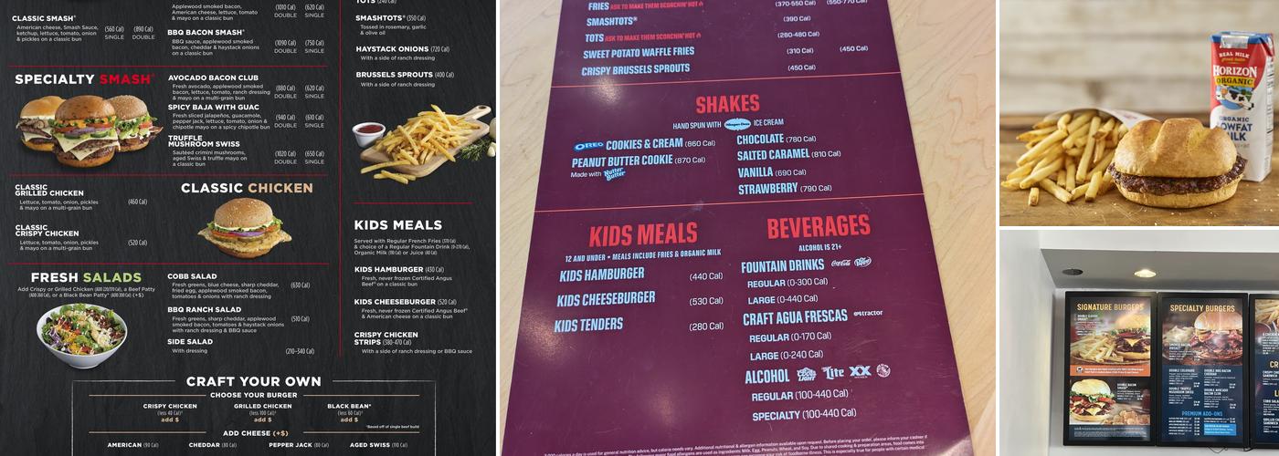 Smashburger Menu