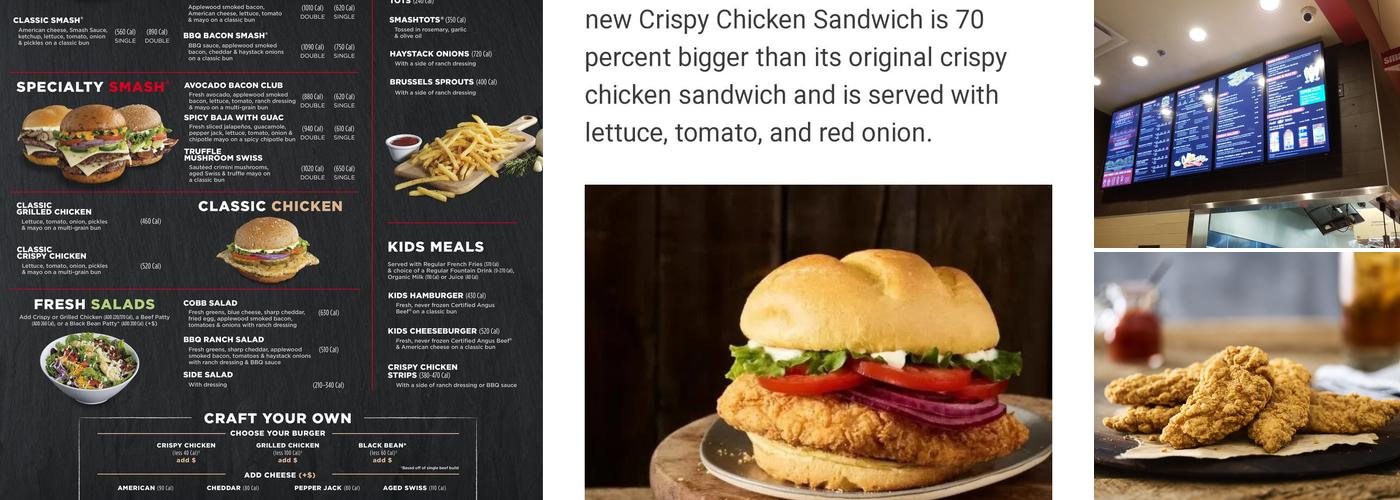 Smashburger Menu